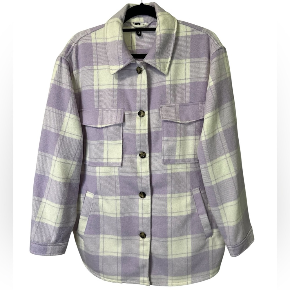 H&M Oversized Shirt Jacket - Picture 3 of 10